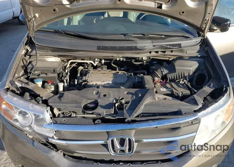 2012 Honda Odyssey Ex-L z USA, uszkodzony, nr VIN 5FNRL5H65CB100380